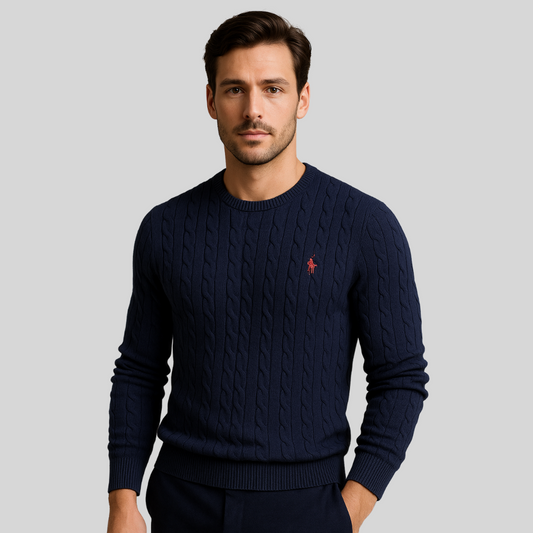 Textured Trelassé Sweater