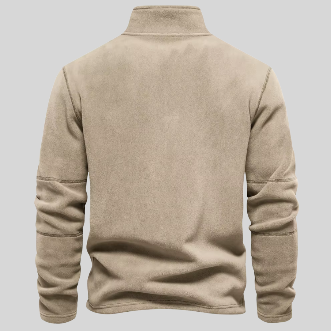 Half-Zip Fleece Sweater