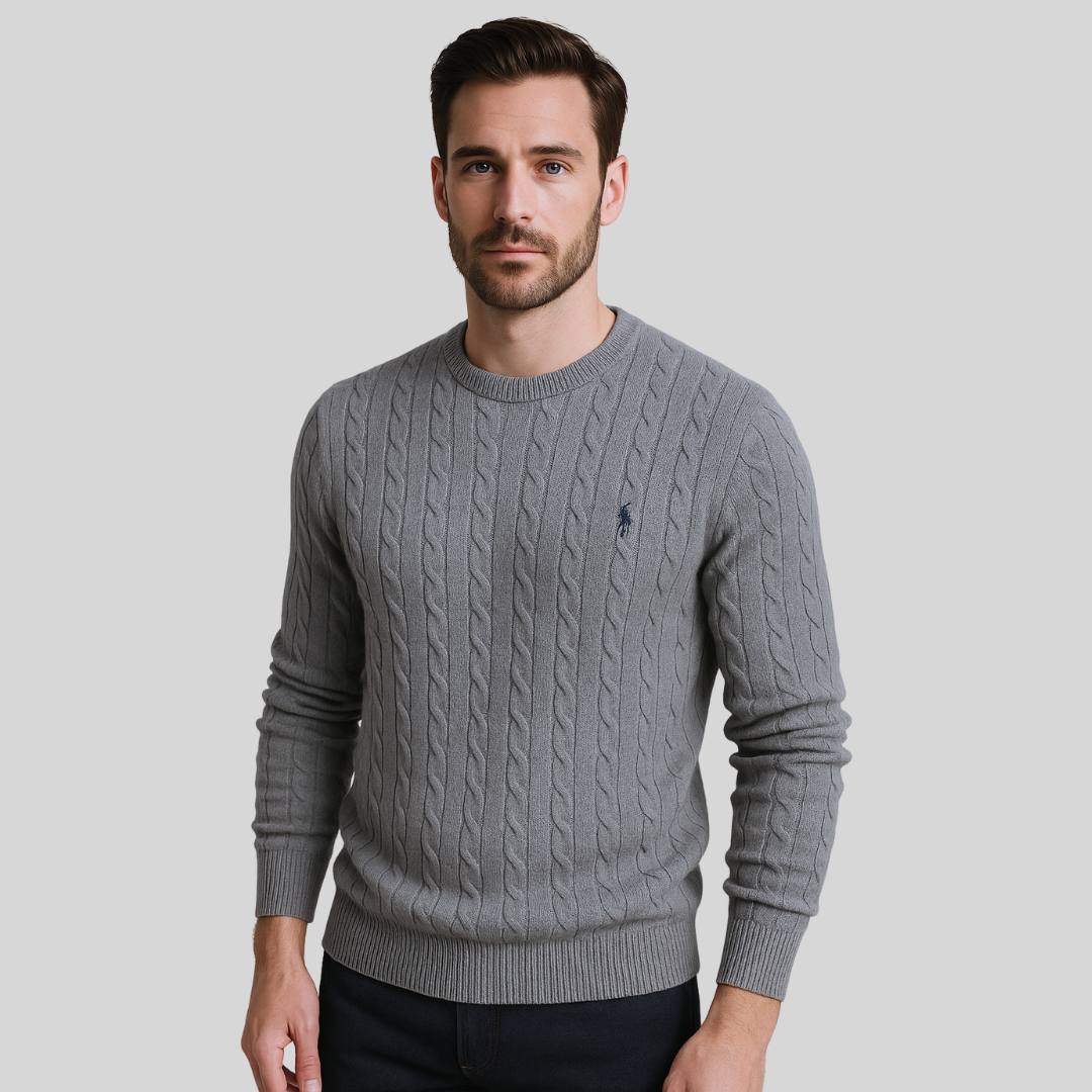 Textured Trelassé Sweater