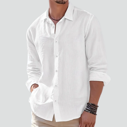 Sommer Leinenhemd - (Kaufe 1, Erhalte 2)