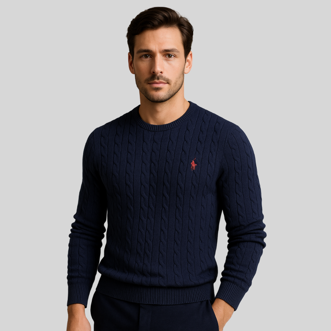 Textured Trelassé Sweater