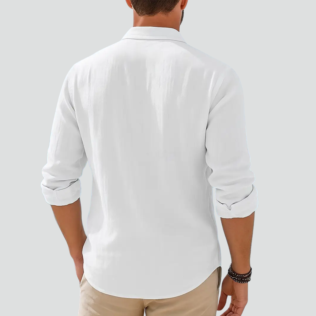 Sommer Leinenhemd - (Kaufe 1, Erhalte 2)