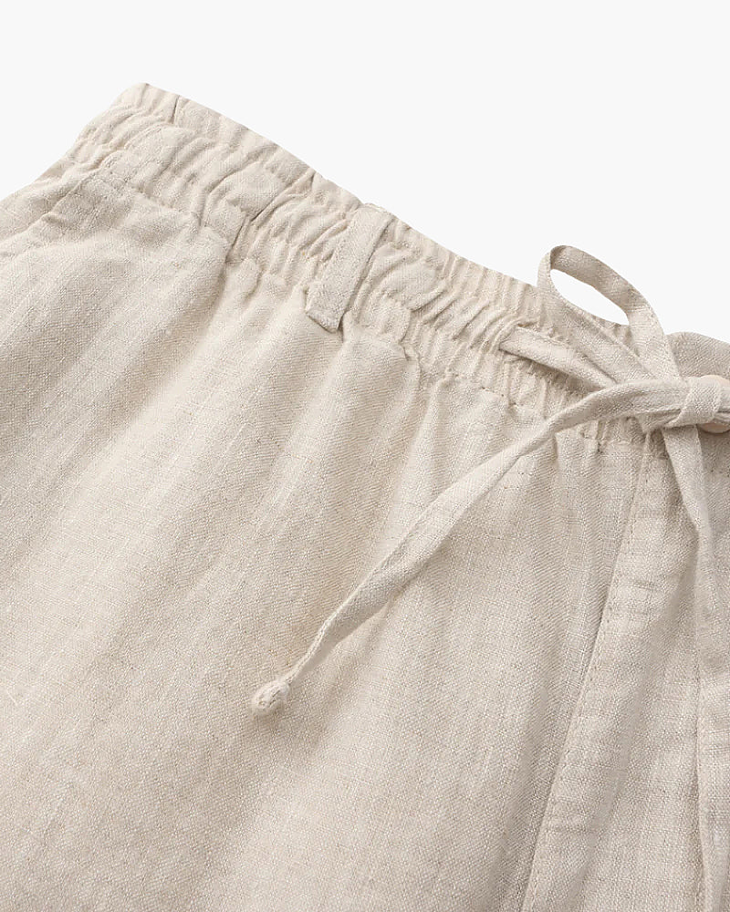 Short Linen Pantalon