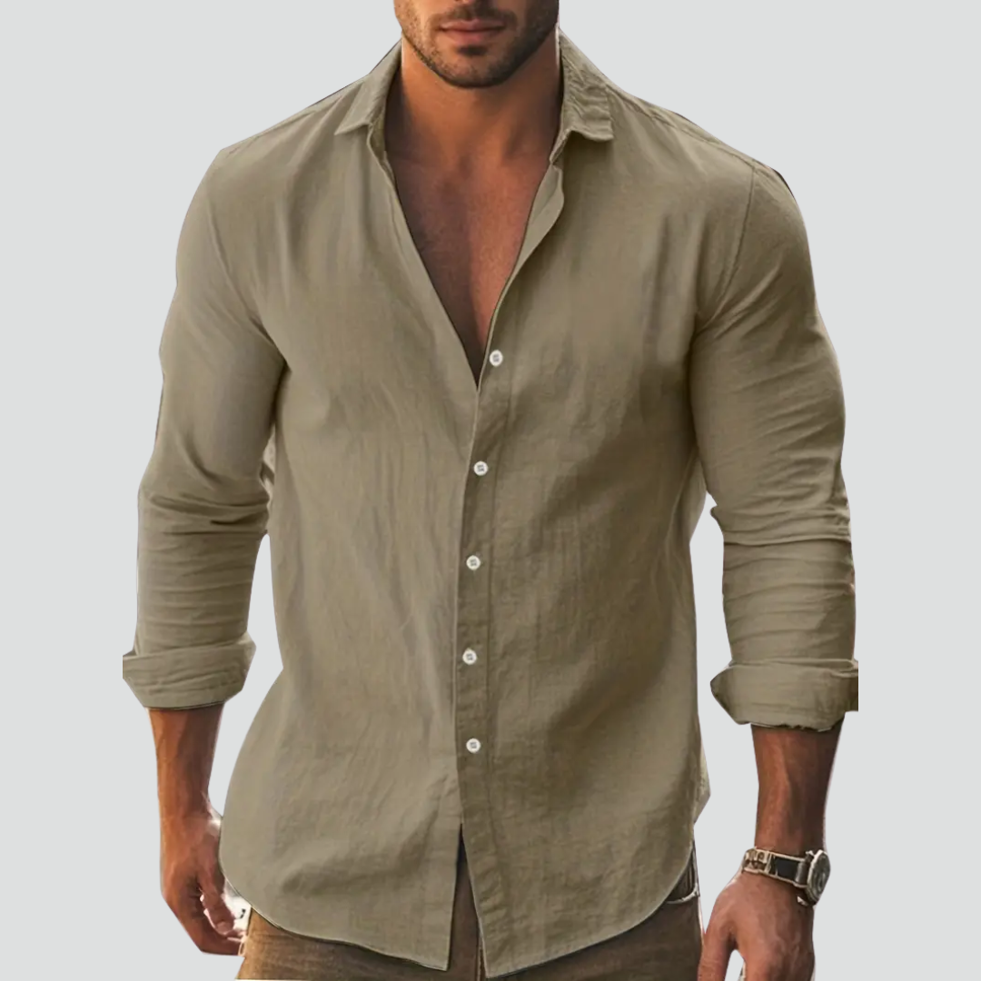 Sommer Leinenhemd - (Kaufe 1, Erhalte 2)