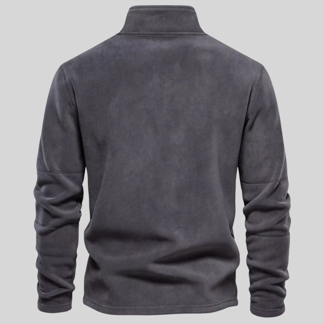 Half-Zip Fleece Sweater