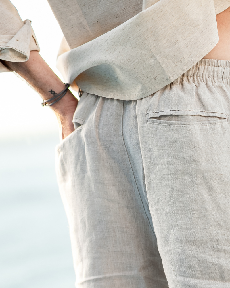 Short Linen Pantalon