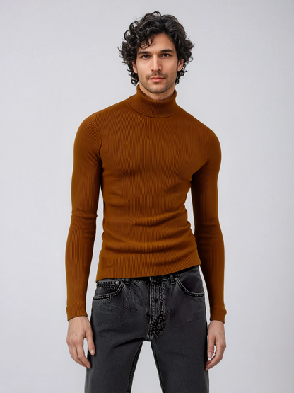 Herren-Rollkragen-Shirt